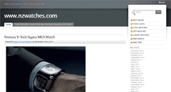 Desktop Screenshot of blog.nzwatches.com